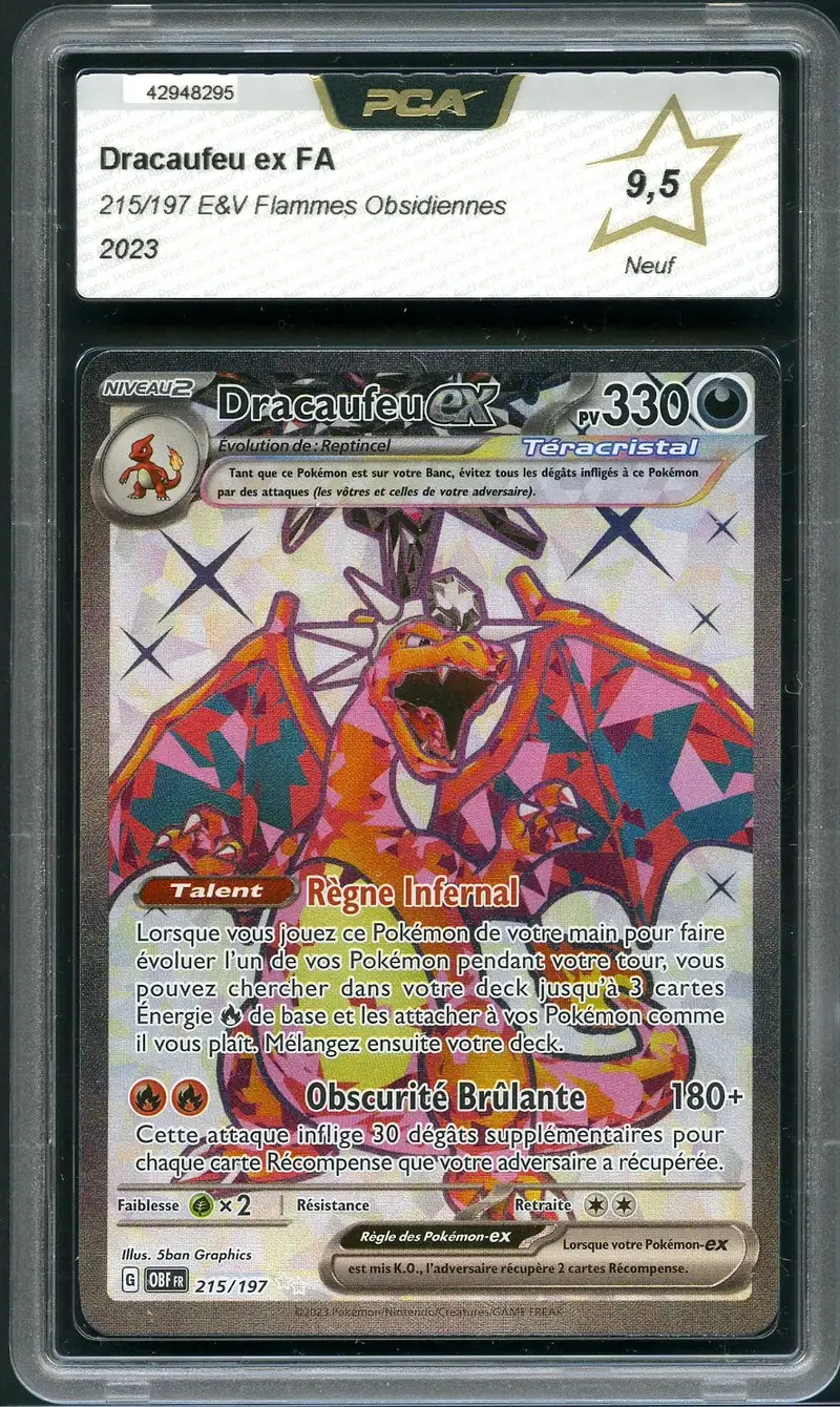 PCA 9.5 Dracaufeu Ex