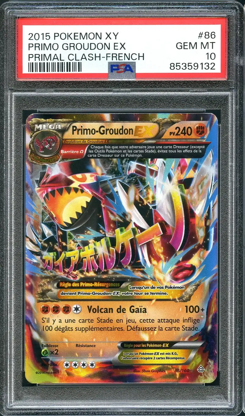 PSA 10 Primo-Groudon Ex