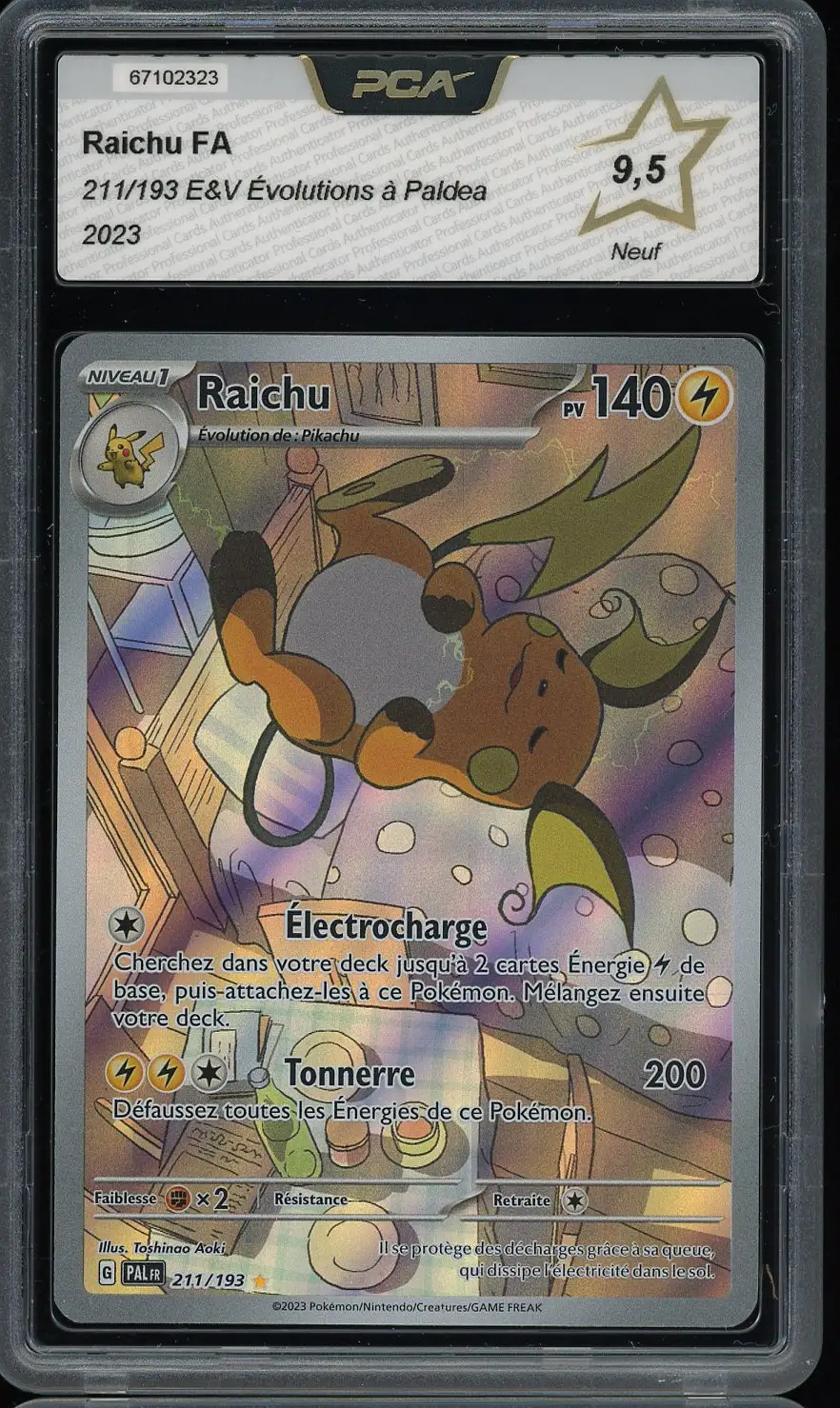 PCA 9.5 Raichu