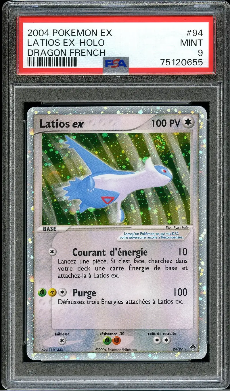 PSA 9 Latios Ex
