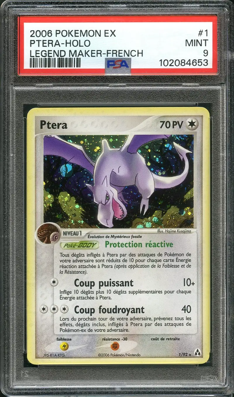PSA 9 Ptera Holo