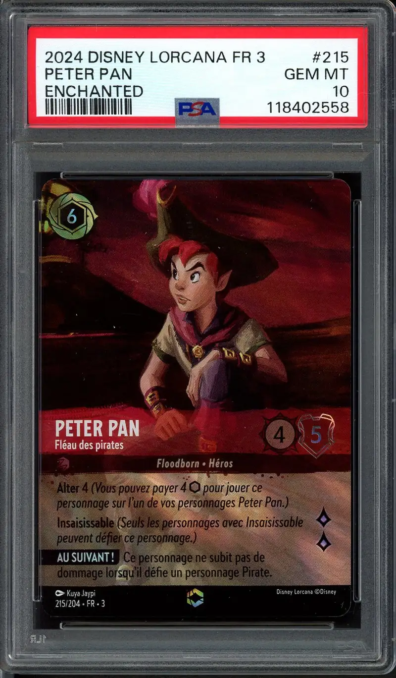 PSA 10 Fléau des pirates Enchanted
