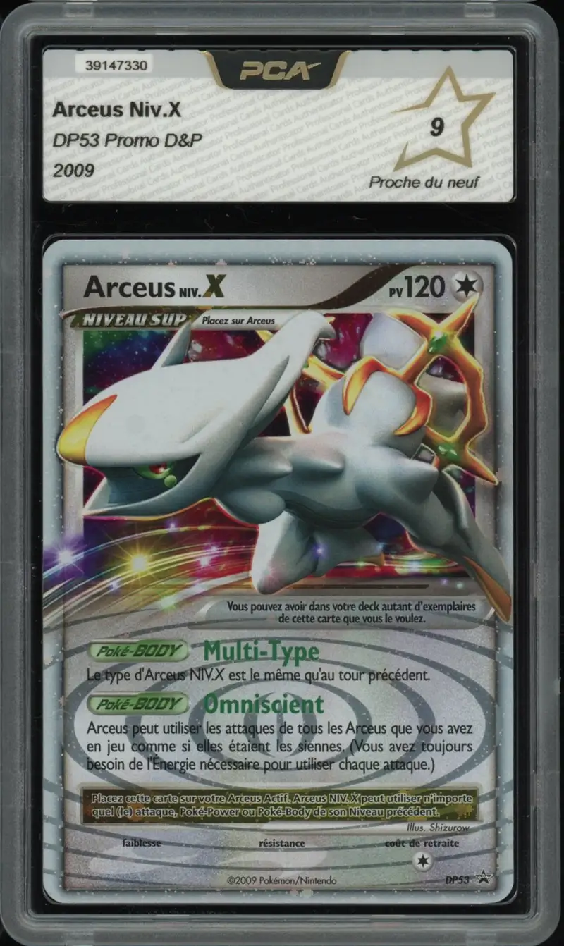 PCA 9 Arceus Niv. X