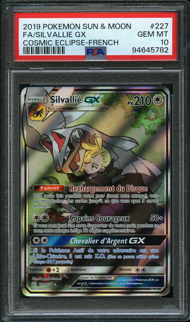 PSA 10 Silvallié Gx