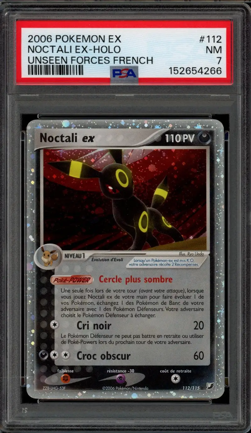 PSA 7 Noctali Ex Holo