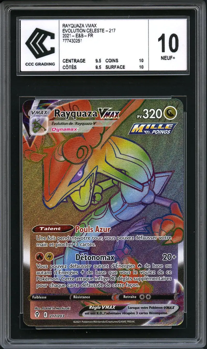 CCC 10 Rayquaza VMax Rainbow