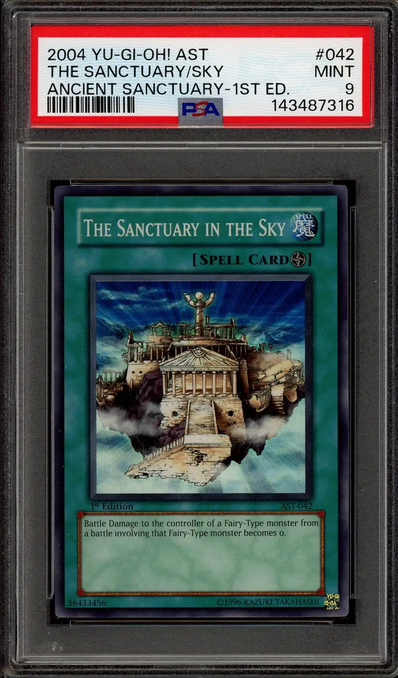 PSA 9 The Sanctuary In The Sky