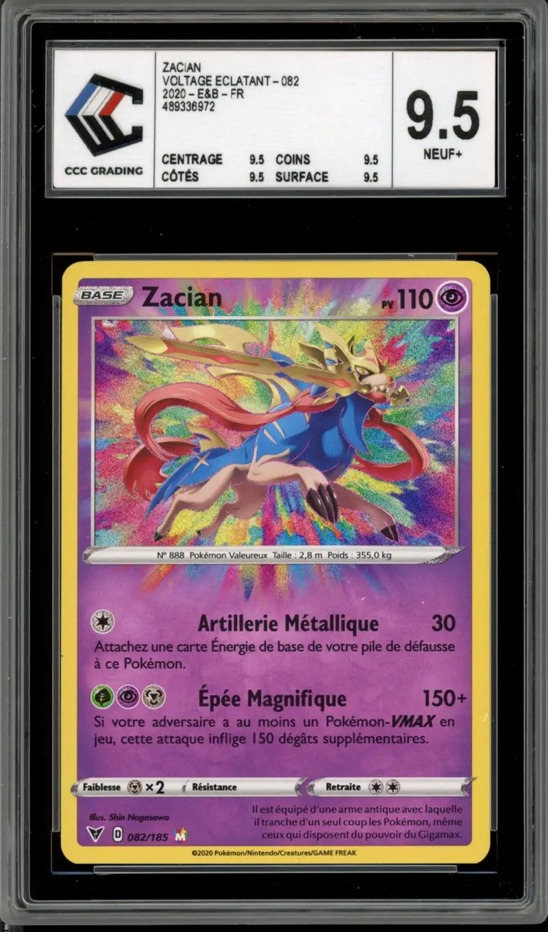 CCC 9.5 Zacian Holo