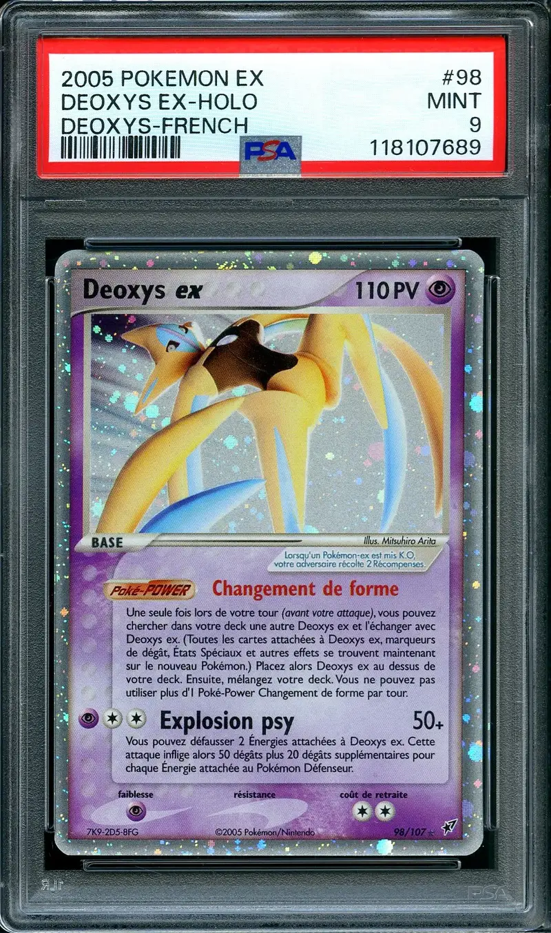 PSA 9 Deoxys Ex