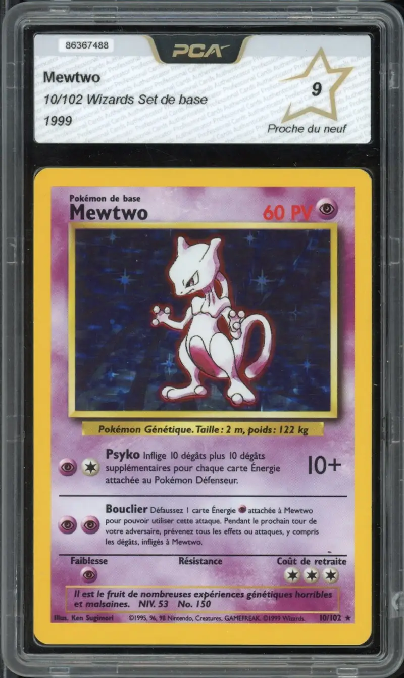 PCA 9 Mewtwo Holo