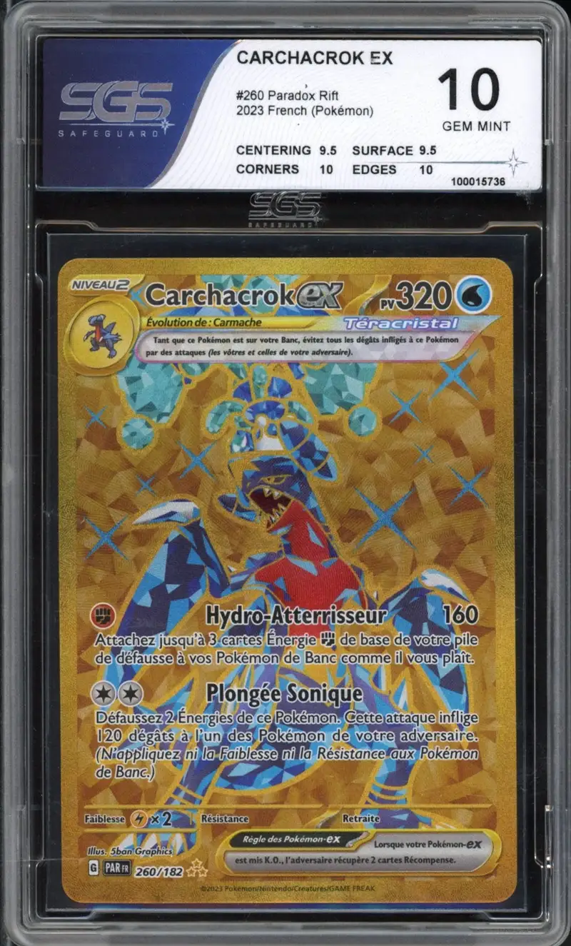 SGS 10 Carchacrok Ex Gold