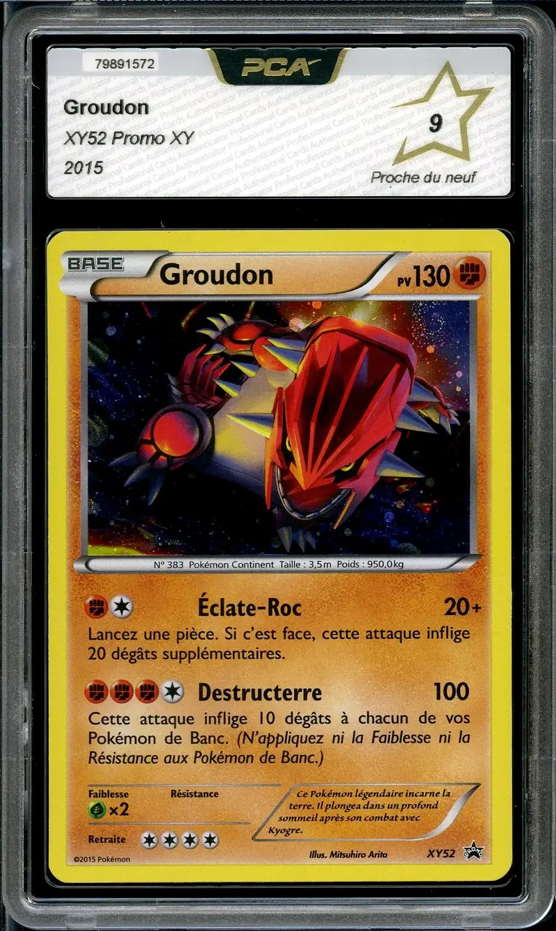 PCA 9 Groudon Holo
