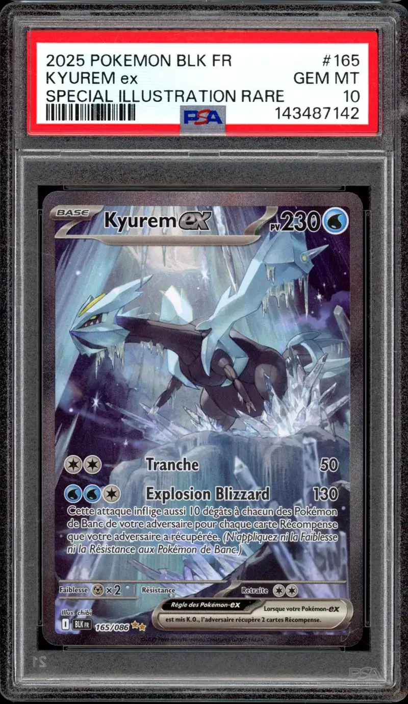 PSA 10 Kyurem Ex