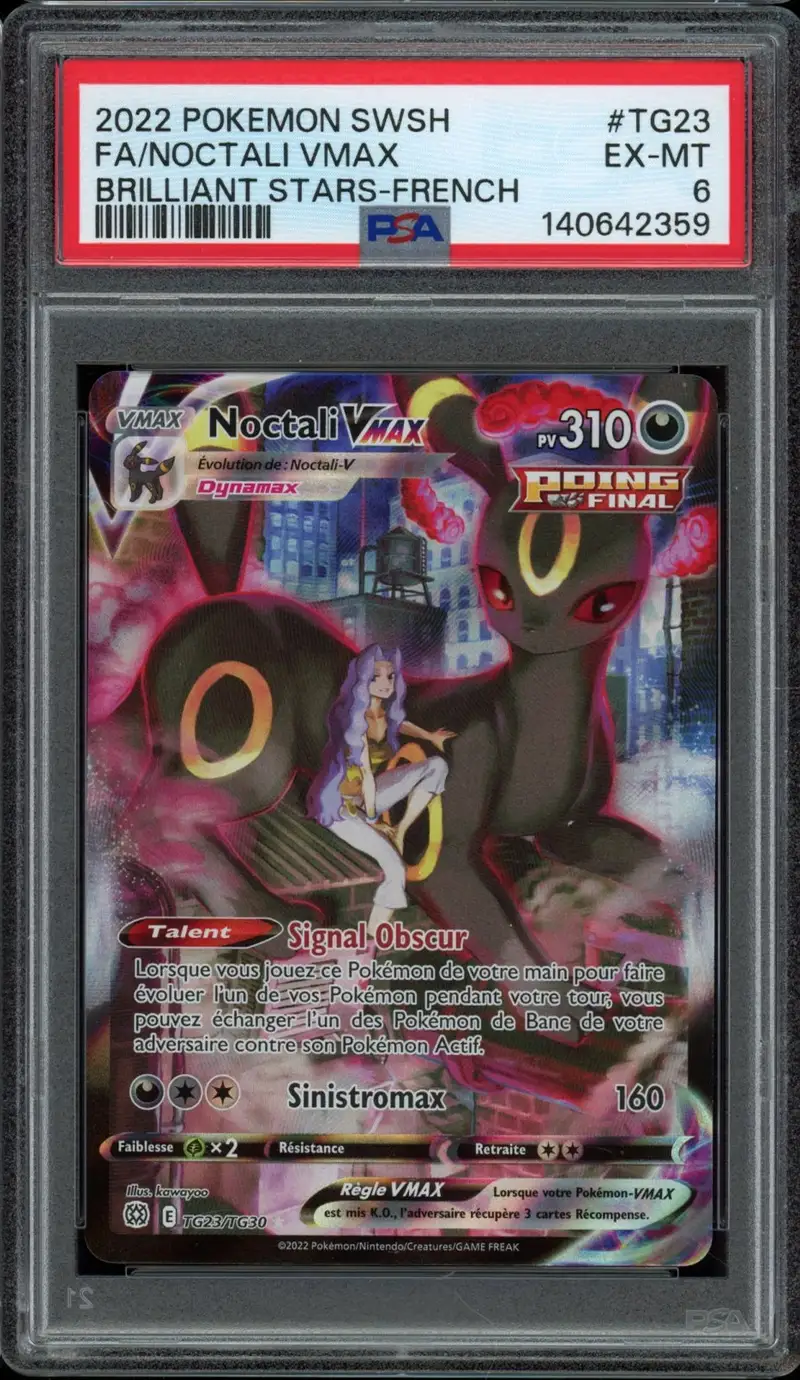 PSA 6 Noctali VMax