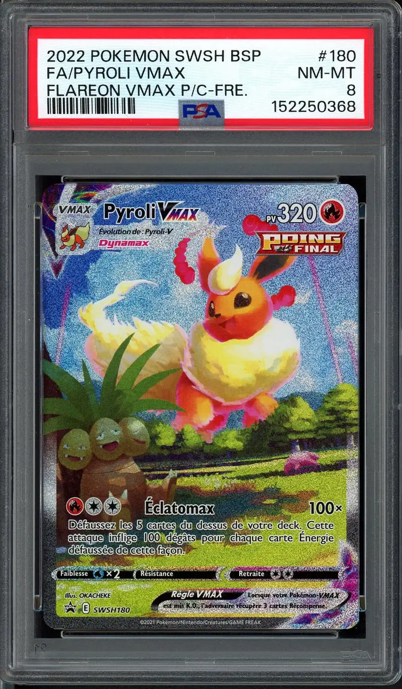 PSA 8 Pyroli VMax