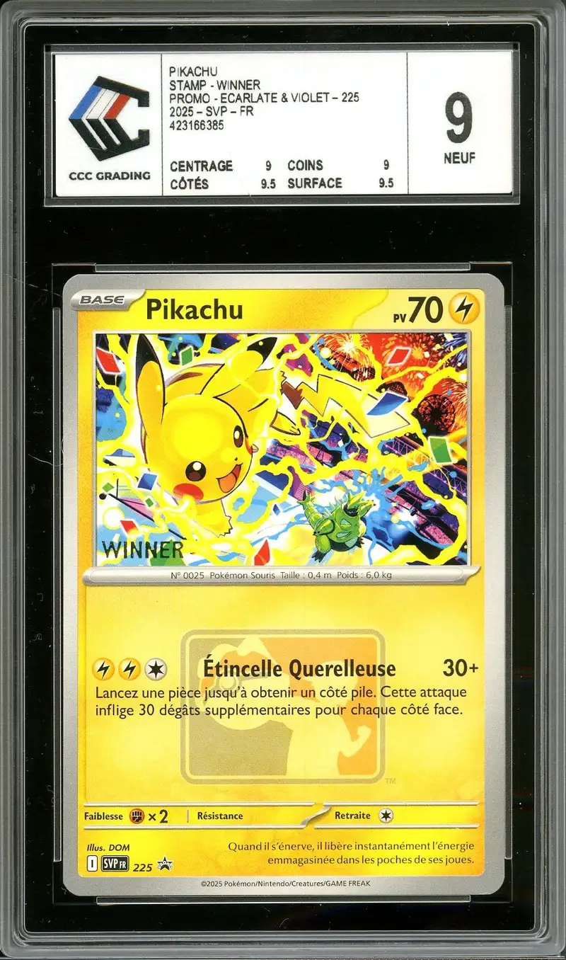 CCC 9 Pikachu Winner