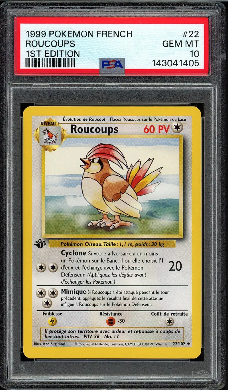 PSA 10 Roucoups