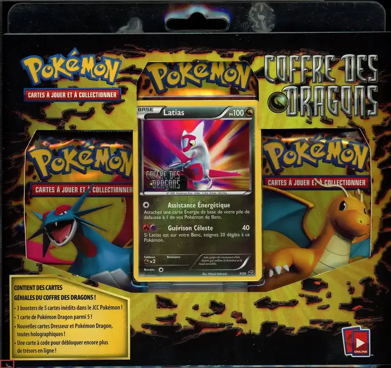 Tripack Noir & Blanc Coffre des Dragons