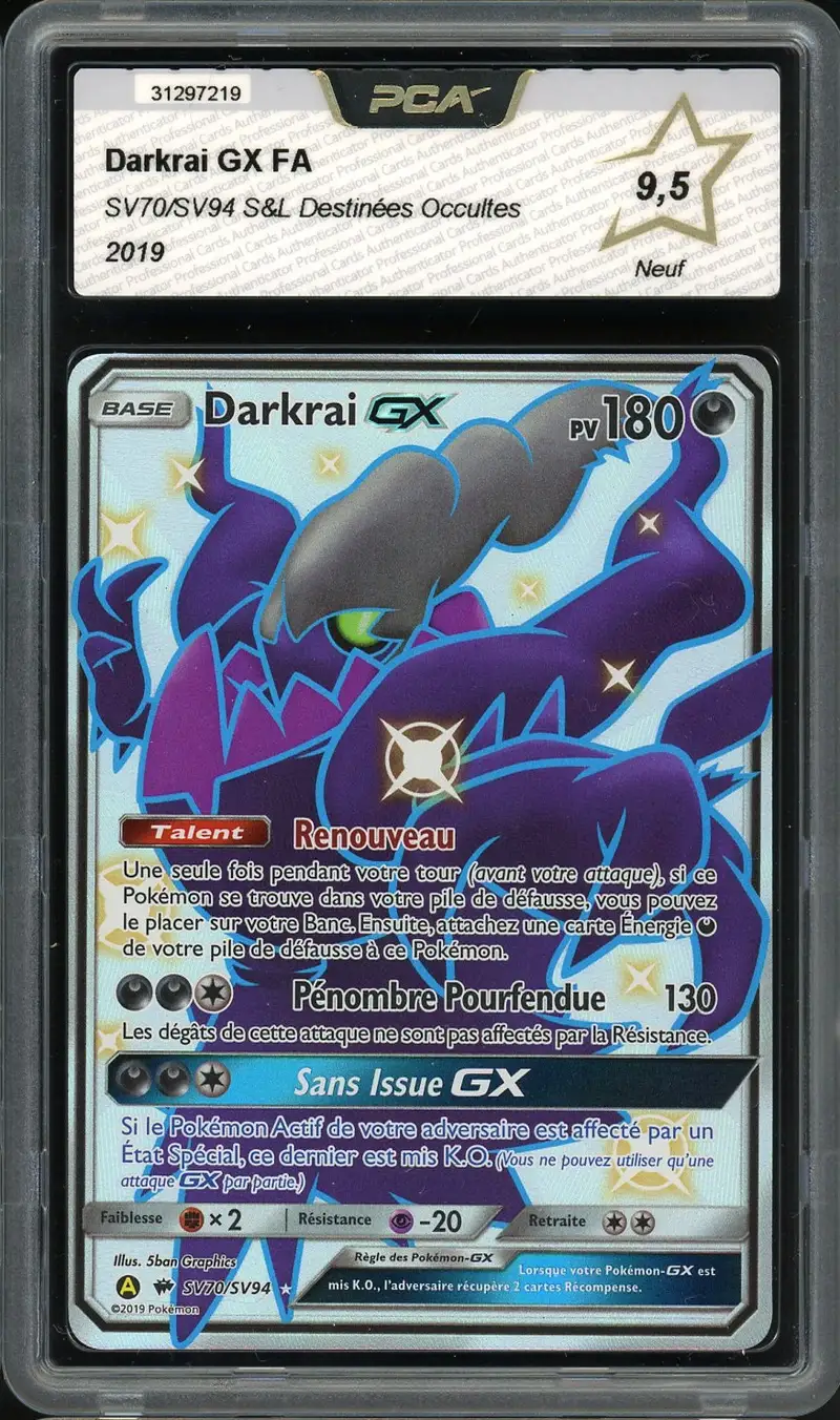 PCA 9.5 Darkrai Gx Shiny
