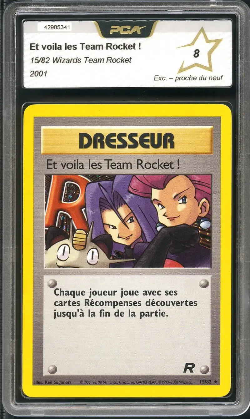 PCA 8 Et voilà les Team Rocket ! Holo