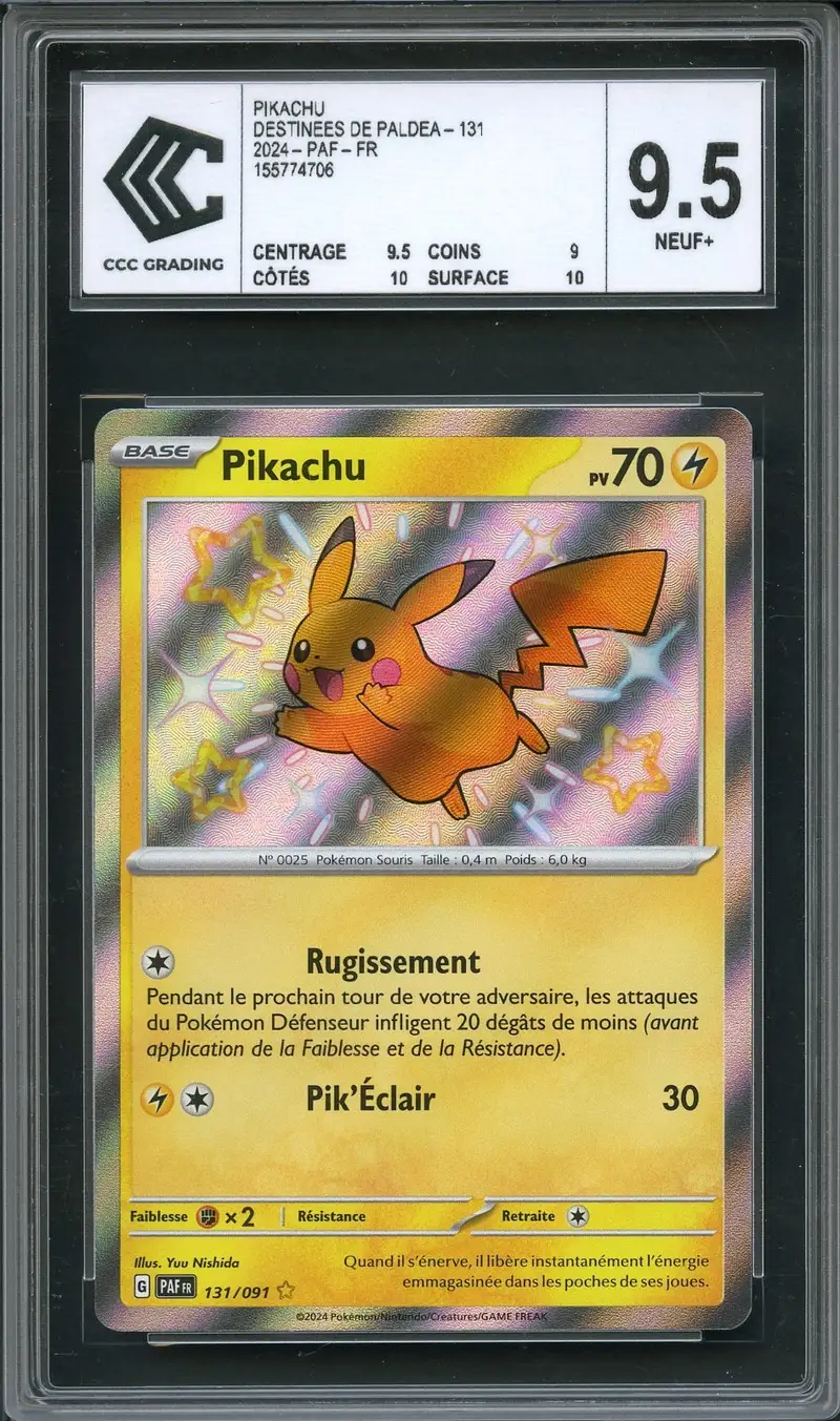 CCC 9.5 Pikachu Shiny