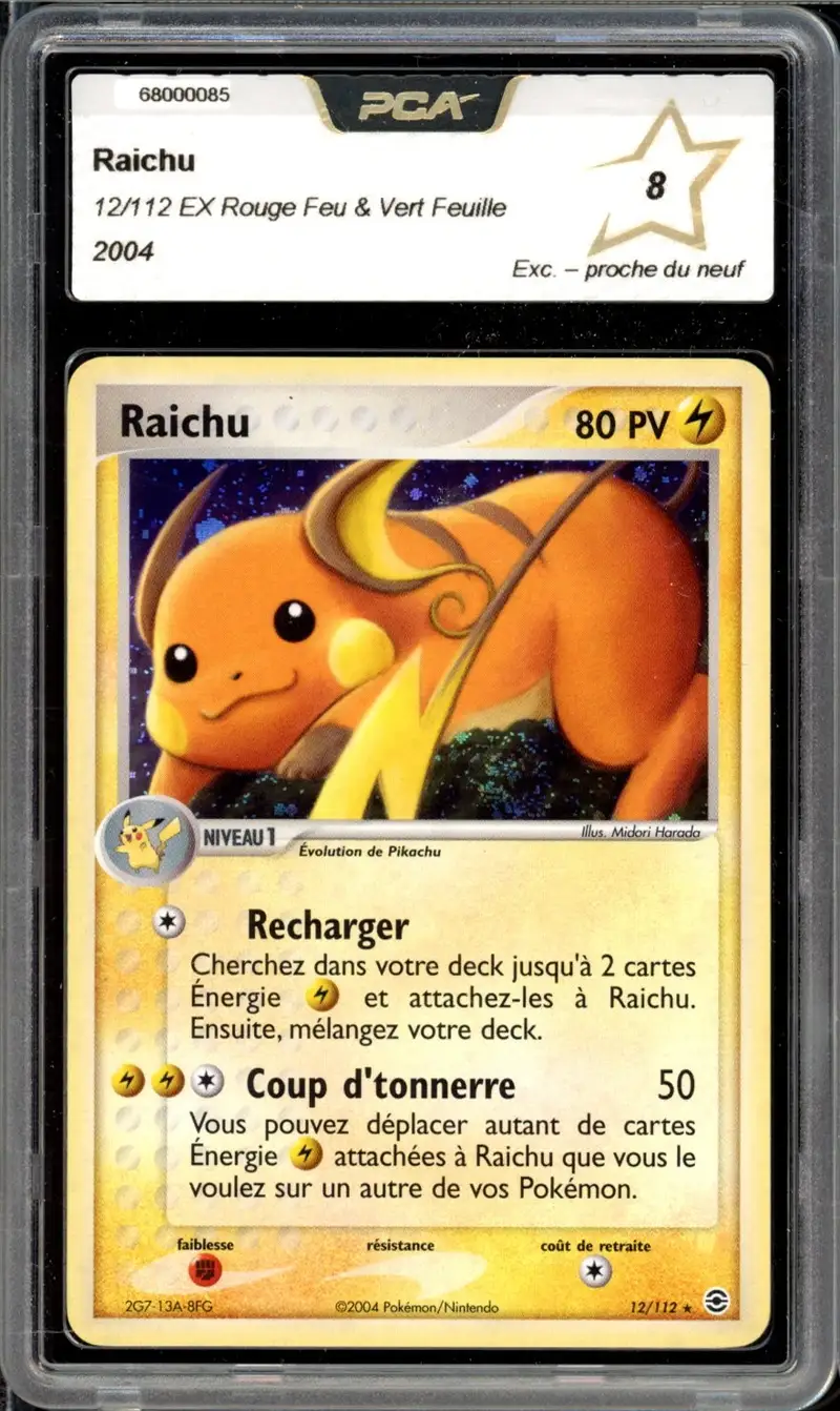 PCA 8 Raichu Holo