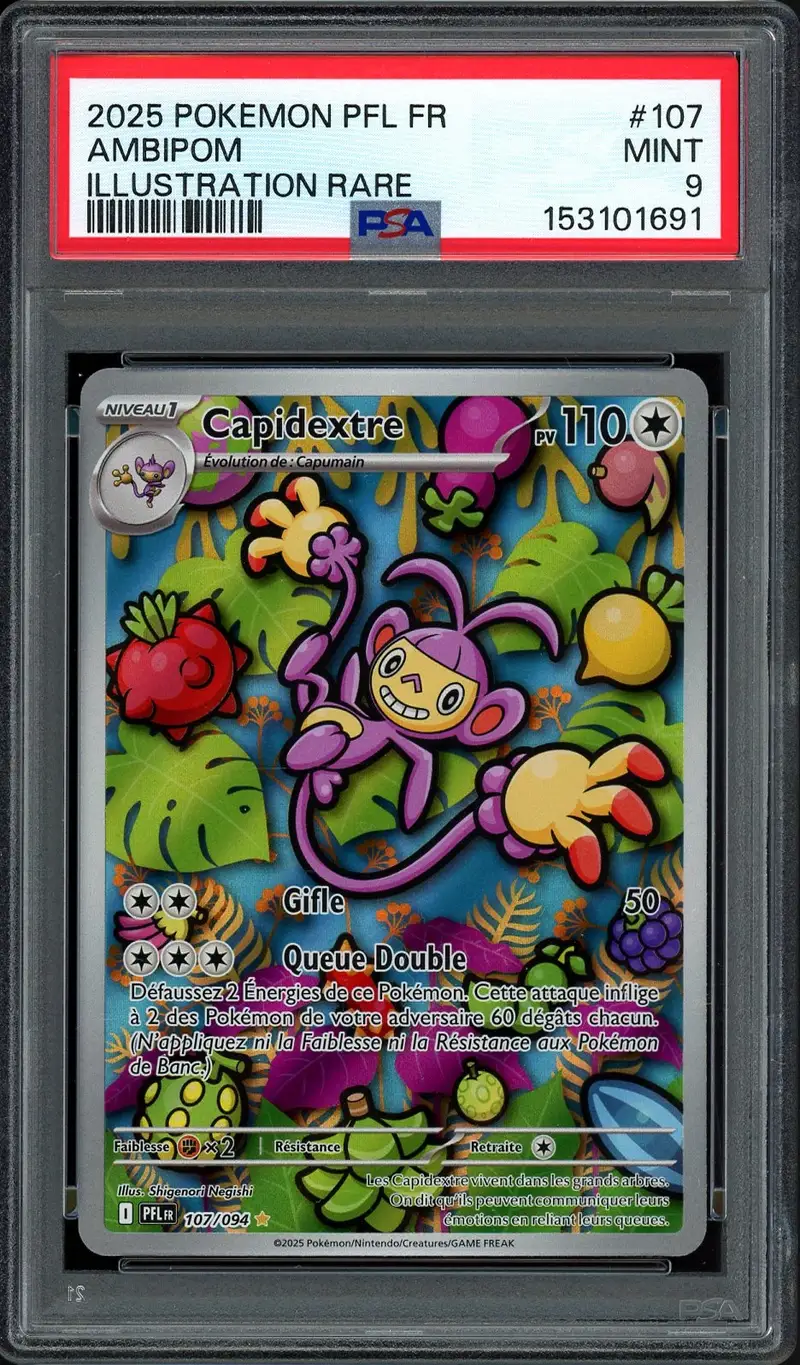 PSA 9 Capidextre