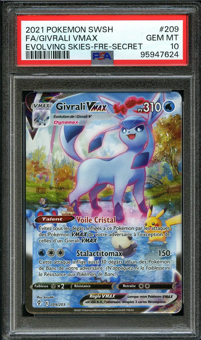 PSA 10 Givrali VMax