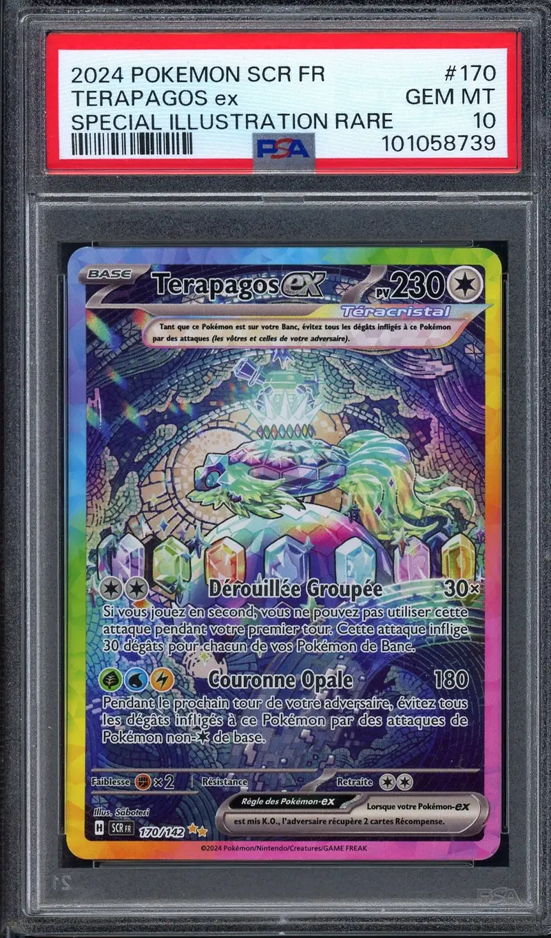 PSA 10 Terapagos Ex