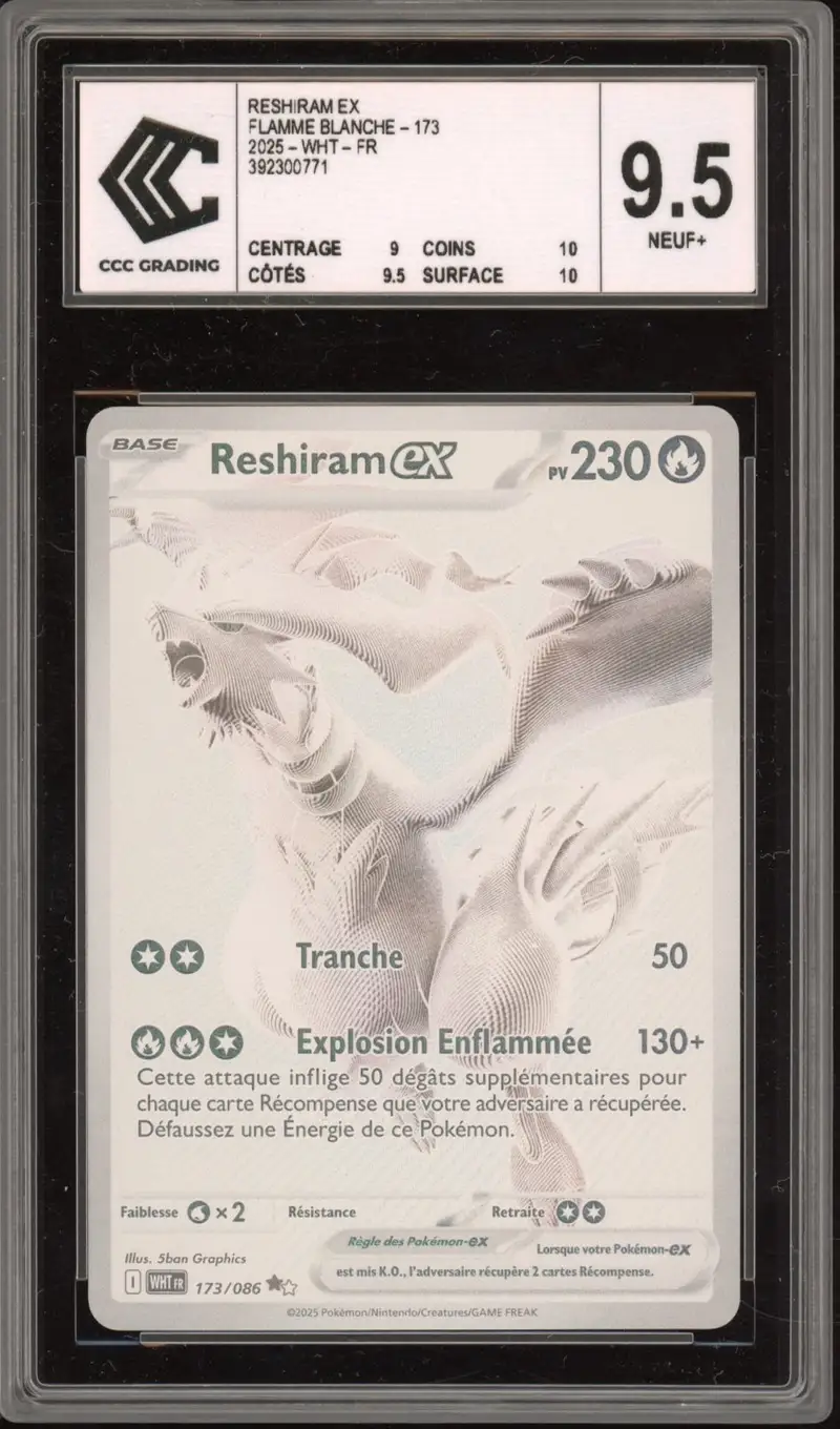 CCC 9.5 Reshiram Ex