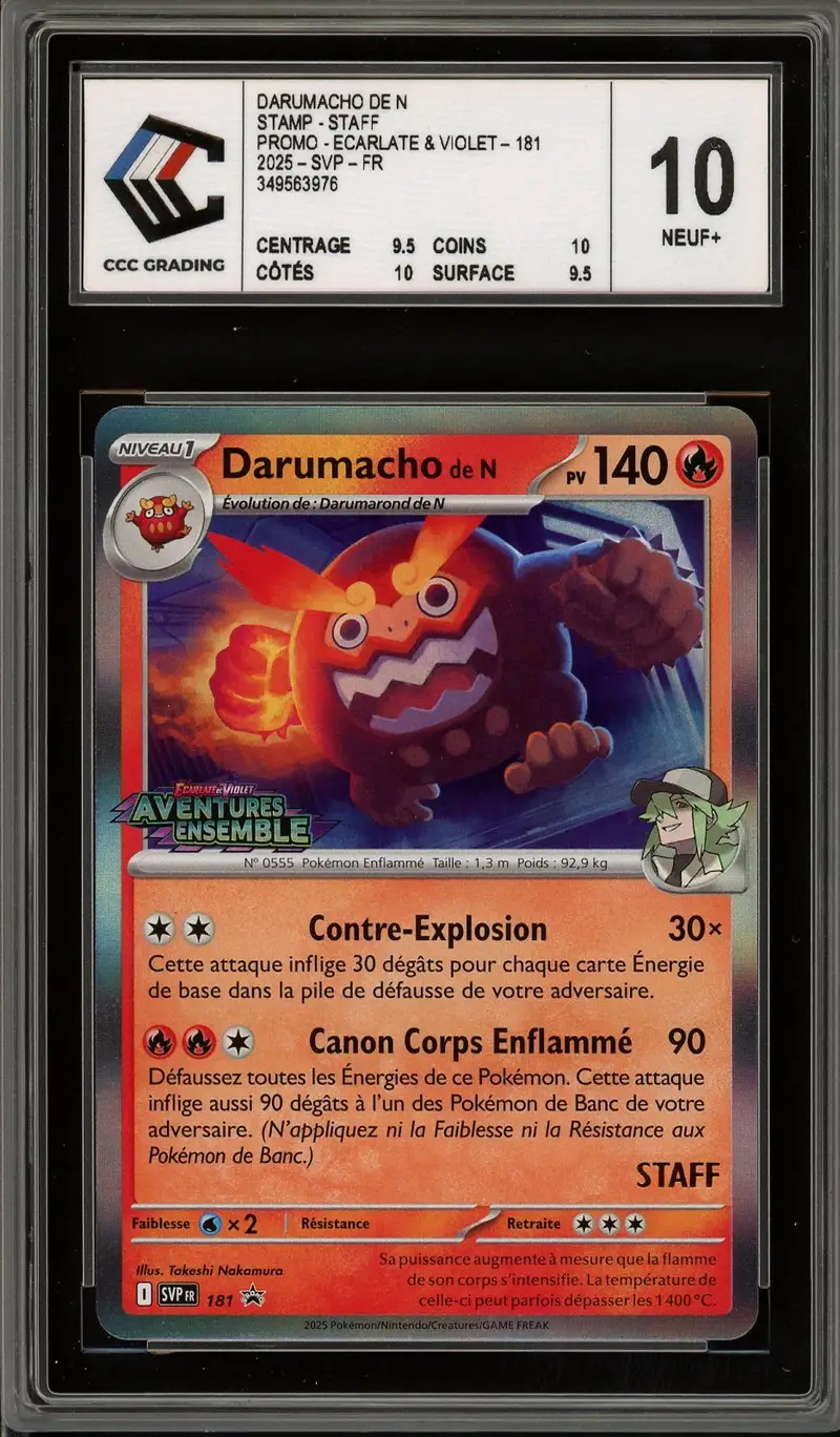 CCC 10 Darumacho de N Holo Prerelease Staff