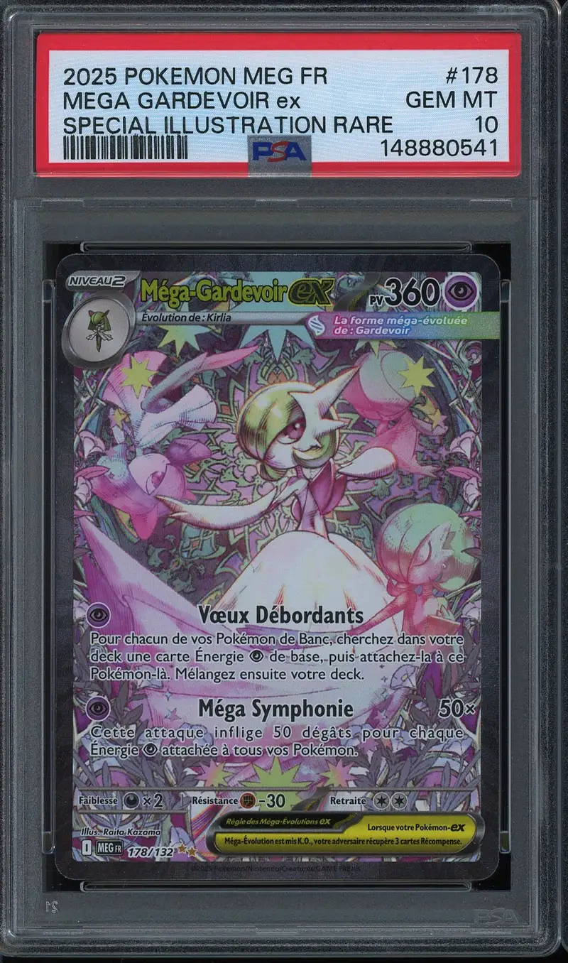 PSA 10 Méga-Gardevoir Ex
