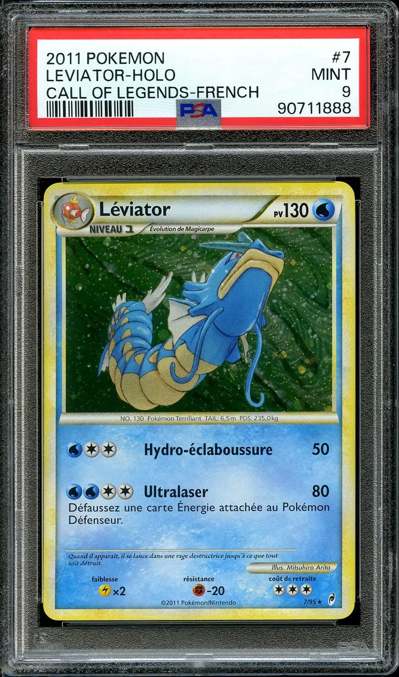 PSA 9 Léviator Holo