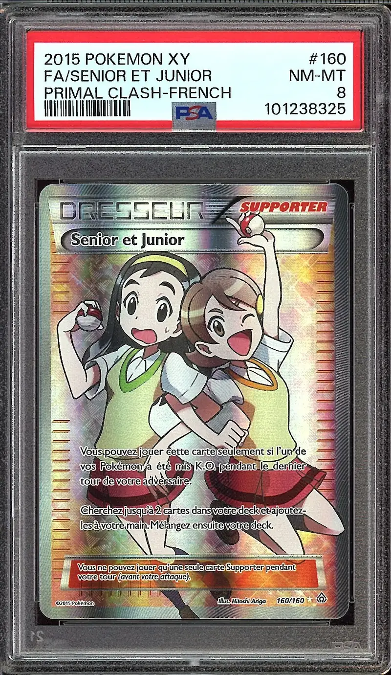 PSA 8 Senior et Junior
