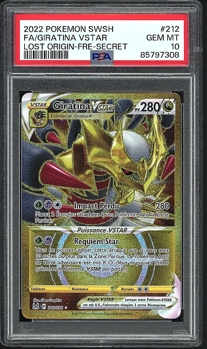 PSA 10 Giratina VStar Gold