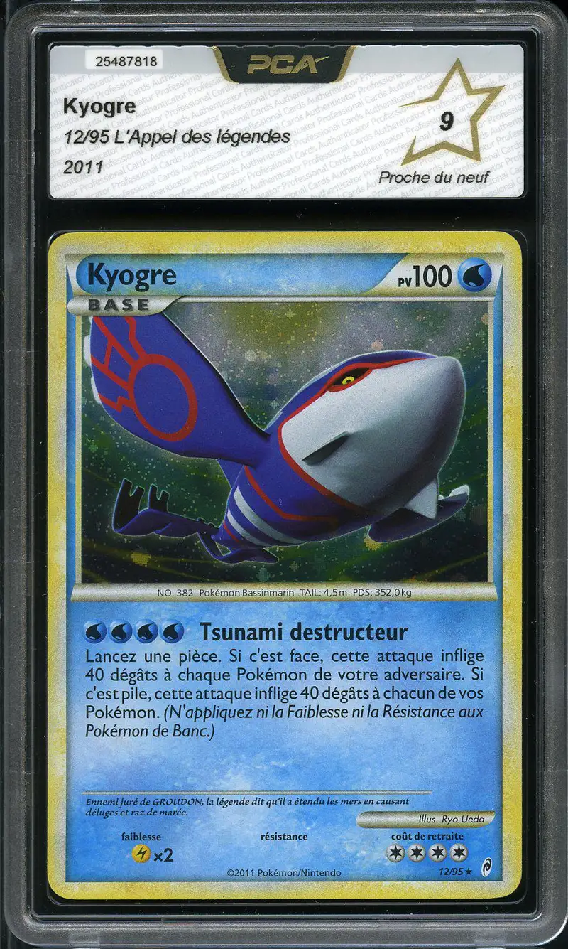 PCA 9 Kyogre Holo