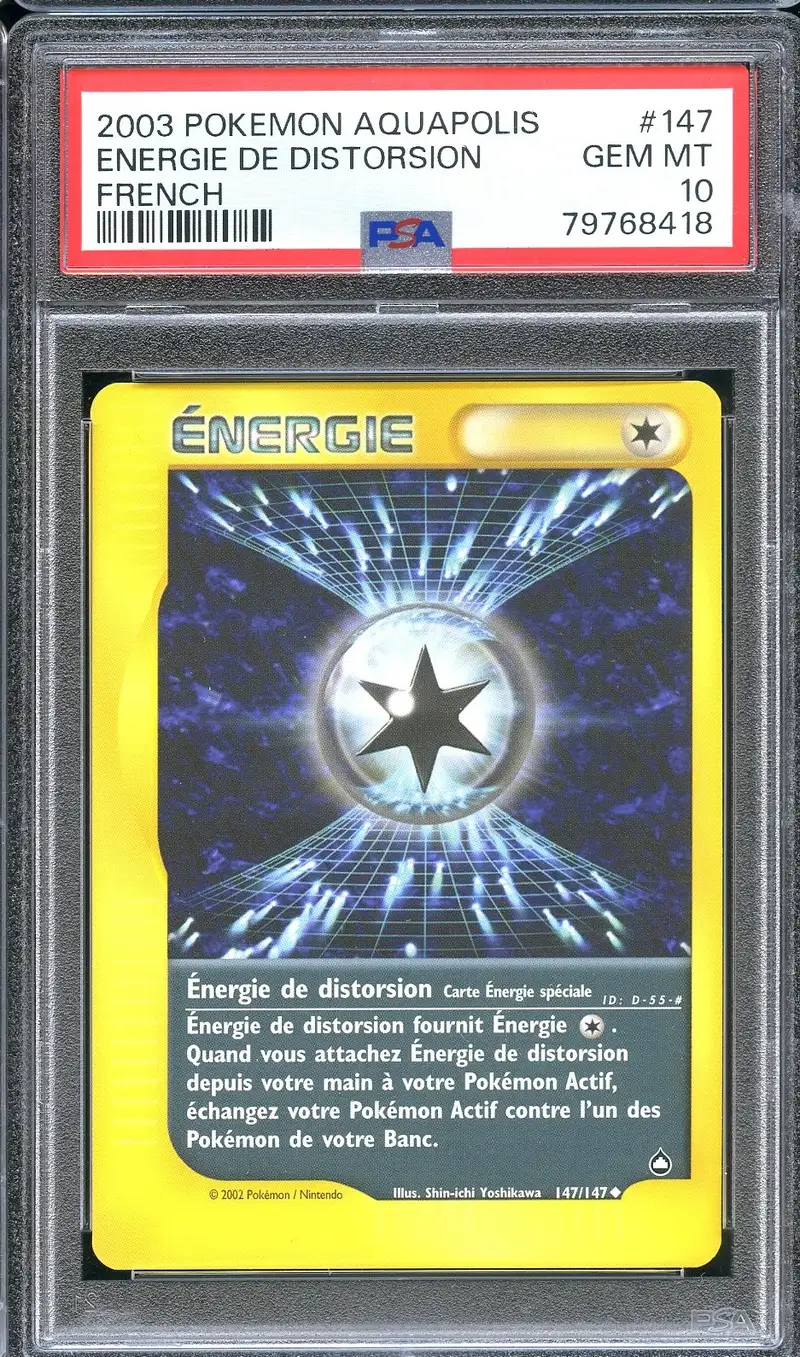 PSA 10 Energie de Distorsion