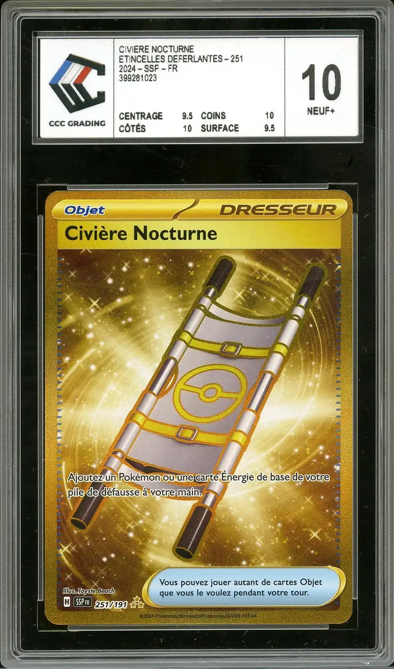 CCC 10 Civière Nocturne Gold