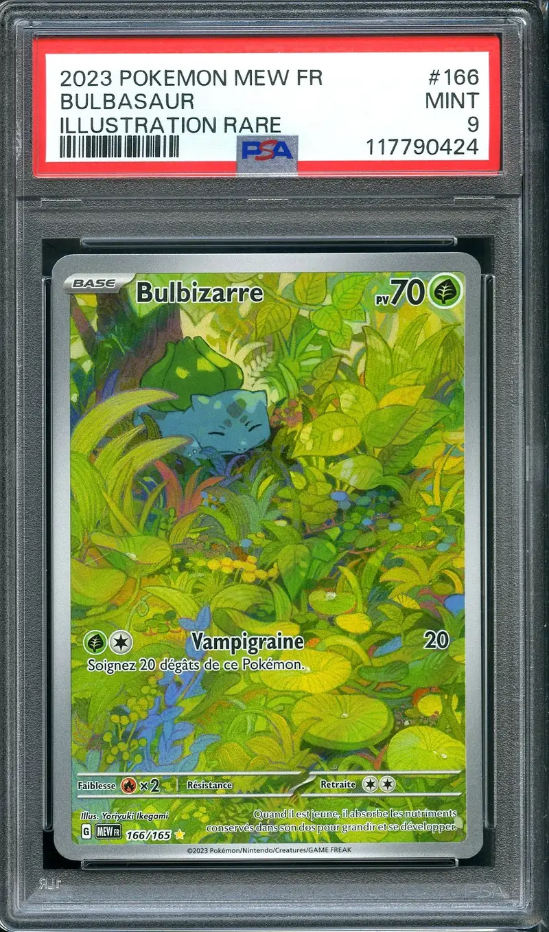PSA 9 Bulbizarre