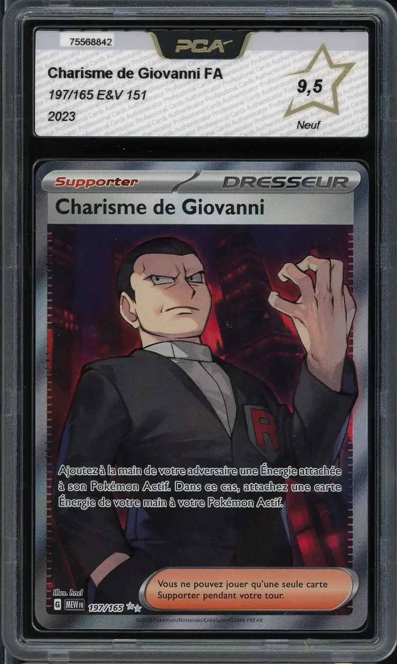 PCA 9.5 Charisme de Giovanni