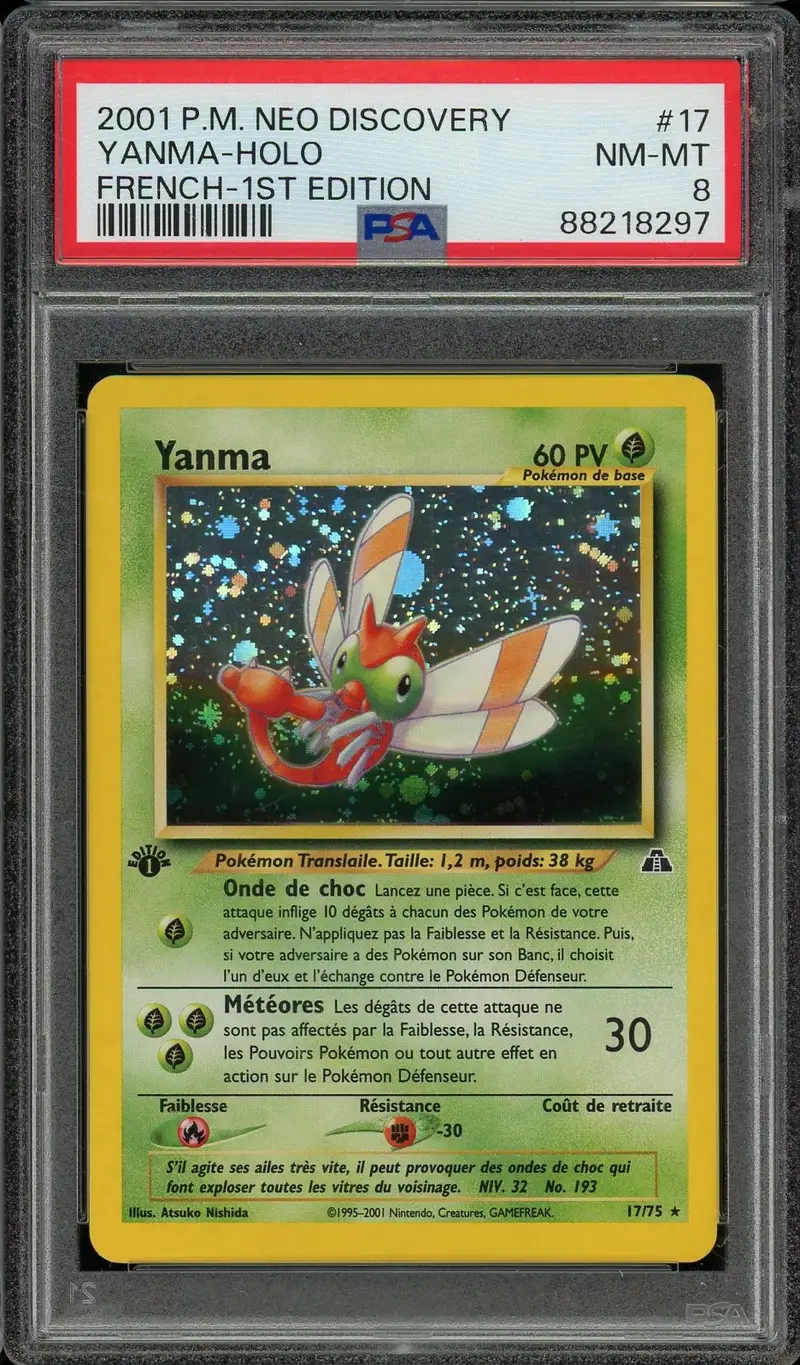 PSA 8 Yanma Holo