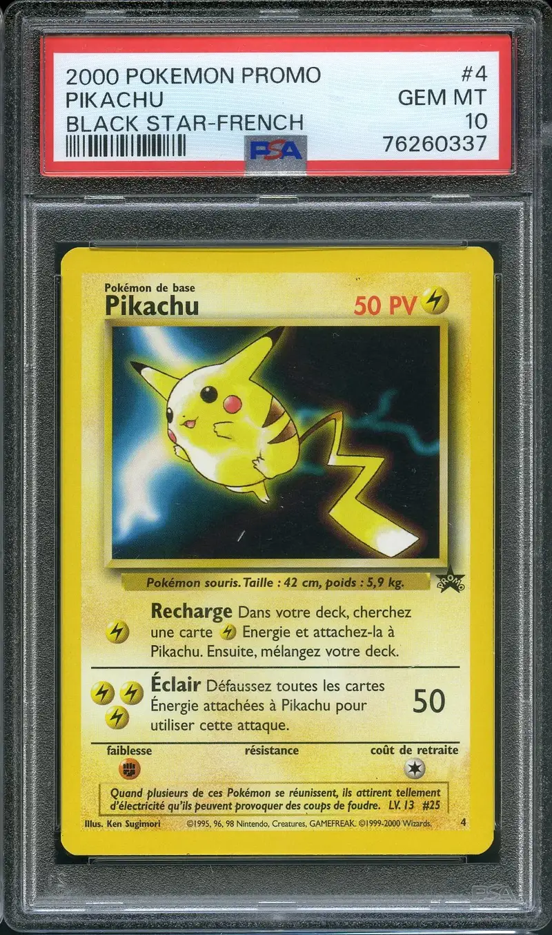 PSA 10 Pikachu