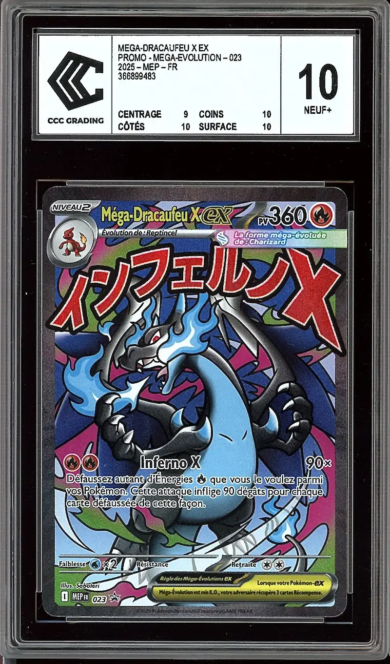 CCC 10 Méga Dracaufeu X Ex