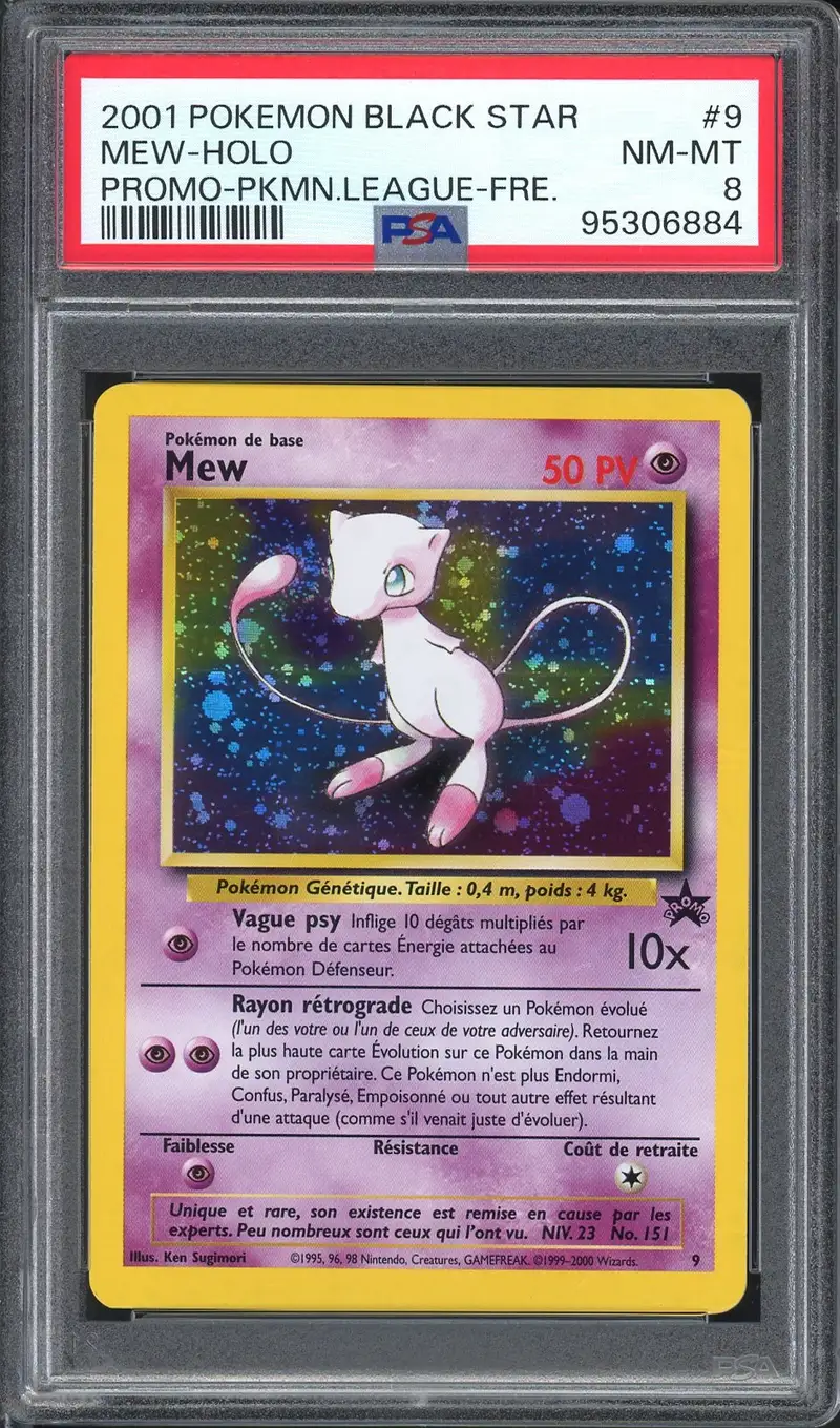PSA 8 Mew Holo