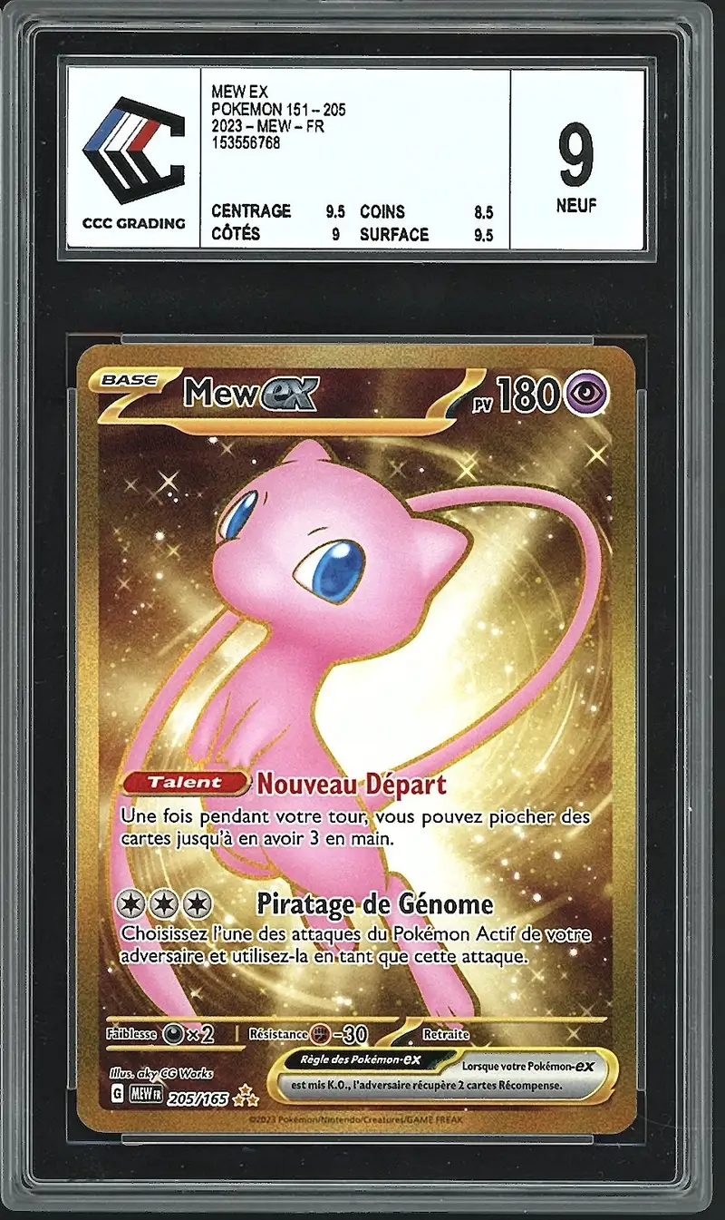 CCC 9 Mew Ex Gold