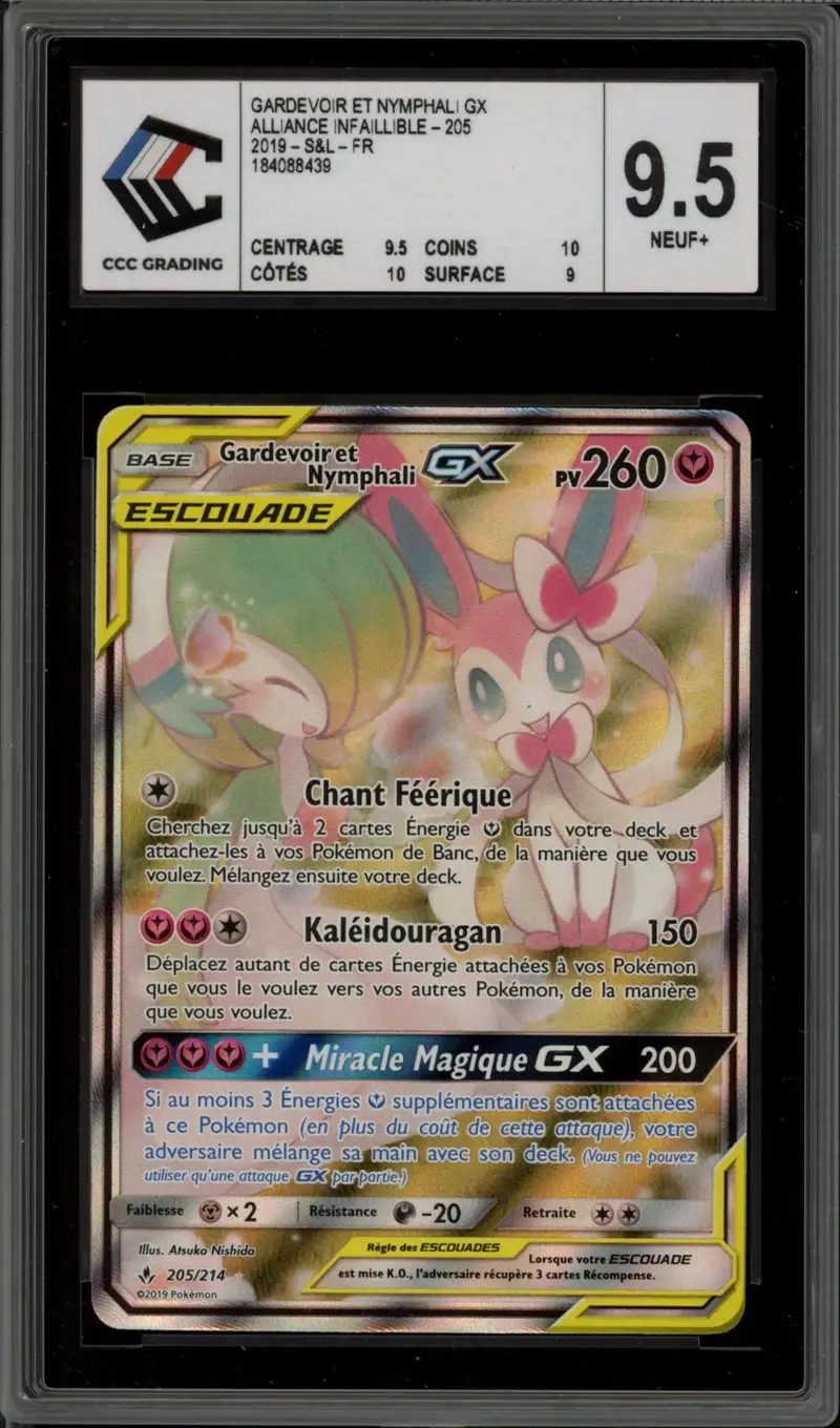 CCC 9.5 Gardevoir et Nymphali Gx