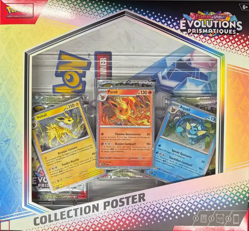 Coffret Collection Poster EV8.5 Evolutions Prismatiques