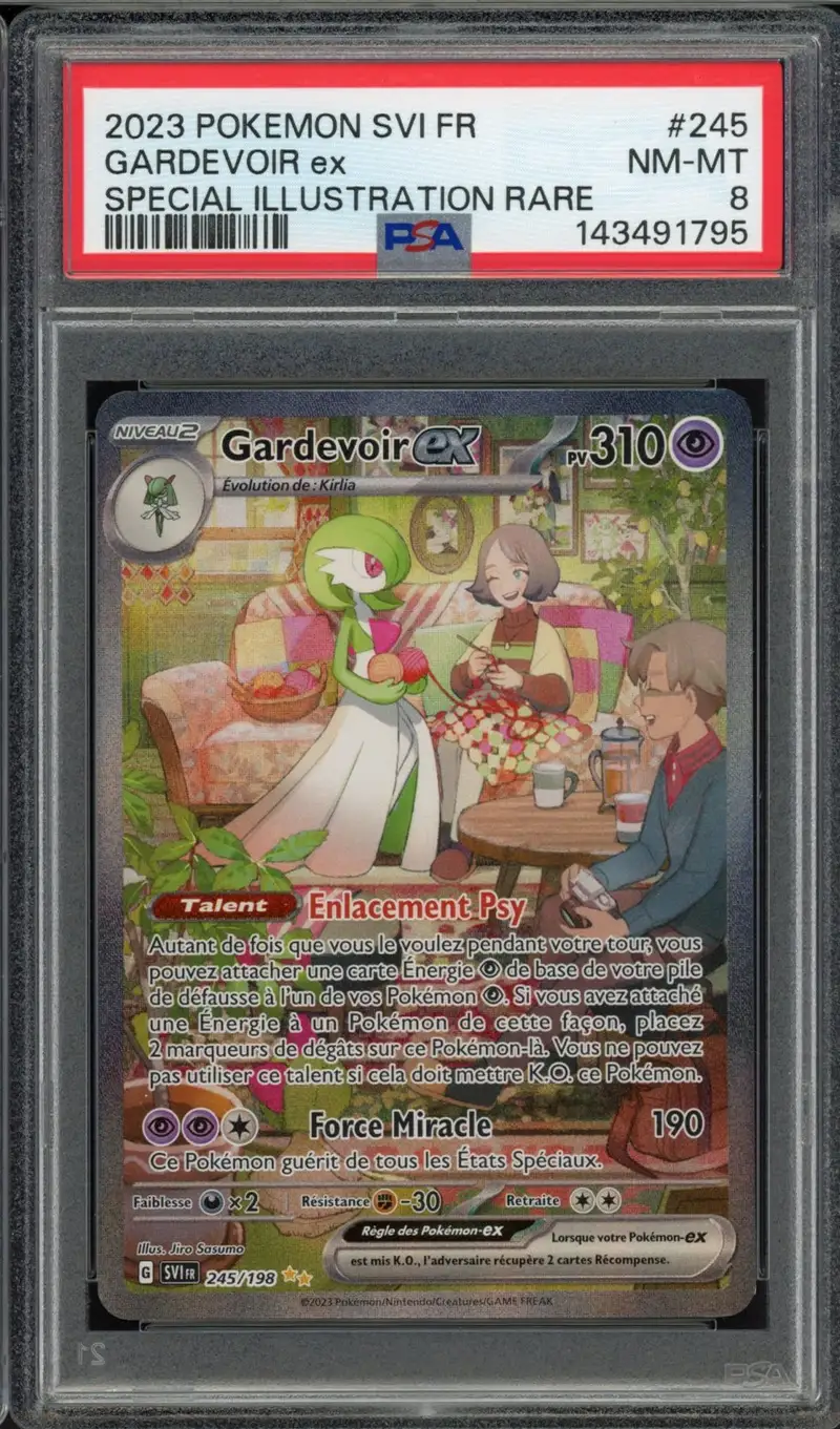 PSA 8 Gardevoir Ex