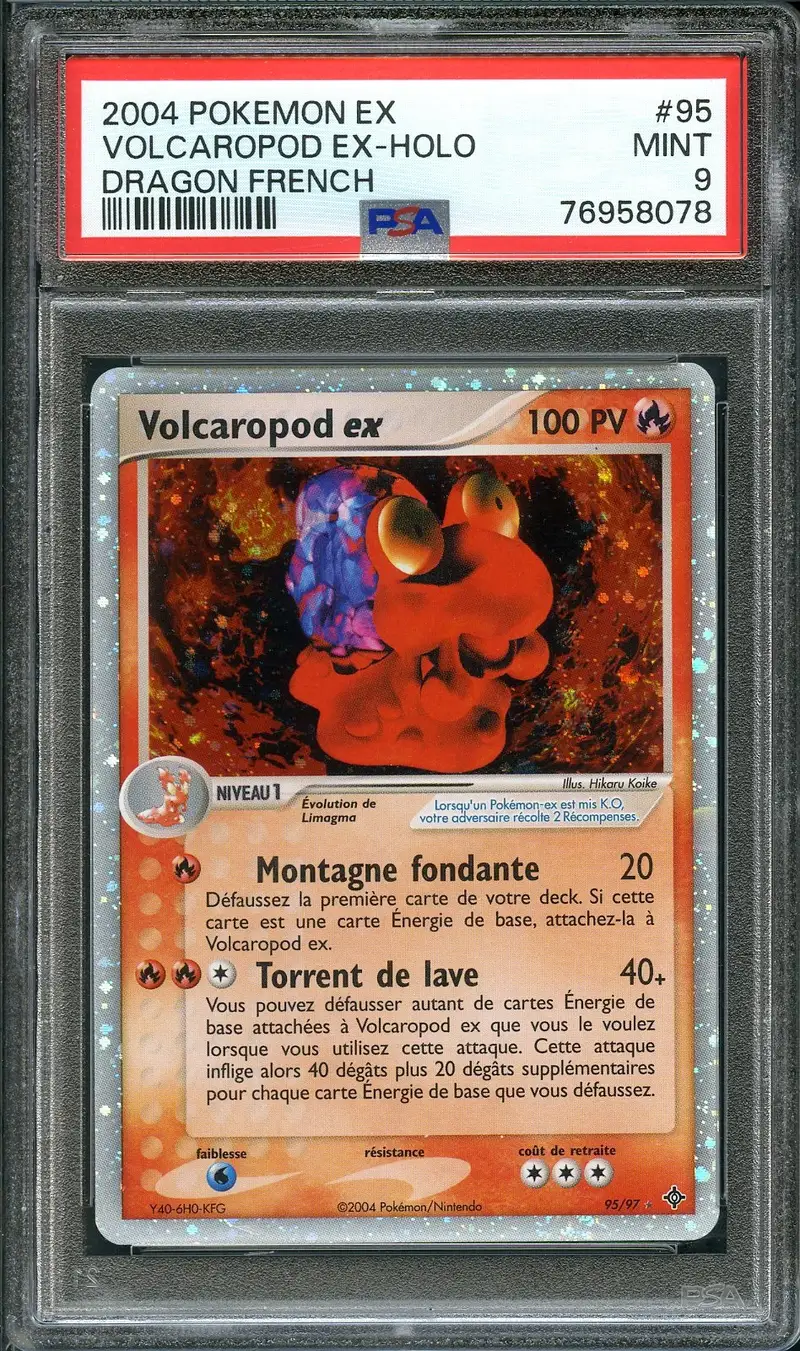 PSA 9 Volcaropod Ex