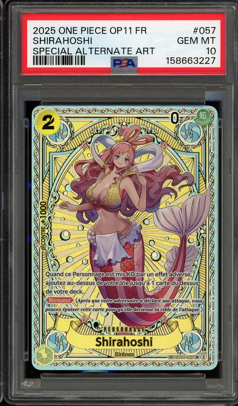 PSA 10 Shirahoshi